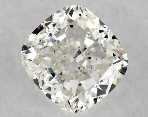 GIA 1.00 Carat I-SI1 Ideal Cut Cushion Modified Natural Diamond